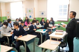 探究学習　インタビュー　玉川学園　企業インターン