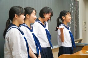 探究学習 企業インターン 共立女子中学校